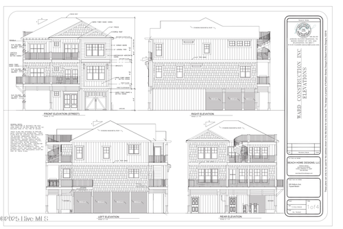 525 Sidbury Ave, Topsail Beach, NC, 28445-7015 | Card Image