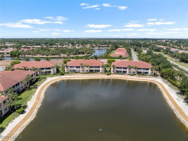 Drone / aerial view featuring a residential view and a water view | Image 44