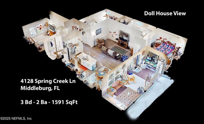 4128 Spring Creek Ln, House other with 3 bedrooms, 2 bathrooms and null parking in MIDDLEBURG FL | Image 34