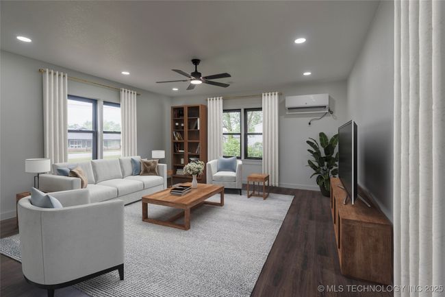 Virtually-staged living room | Image 10