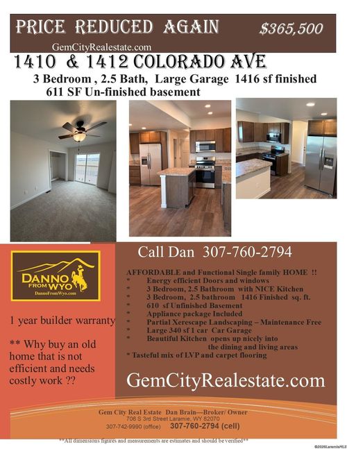 1410 S Colorado Ave, Laramie, WY, 82070 | Card Image