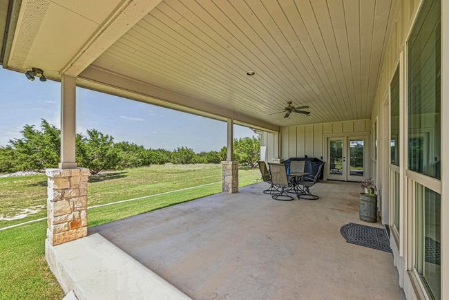 View of patio / terrace with french doors and ceiling fan | Image 31