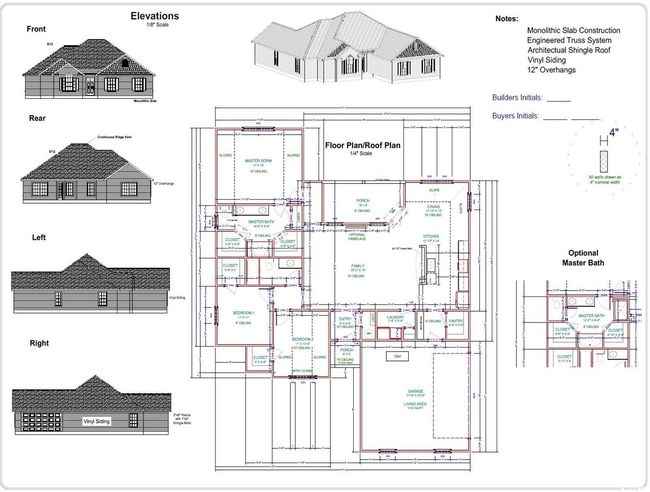 View of front of house featuring roof with shingles, uncovered parking, and covered porch | Image 4
