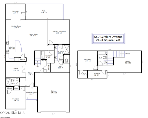 550 Lyrebird Ave, Wilmington, NC, 28412-4504 | Card Image