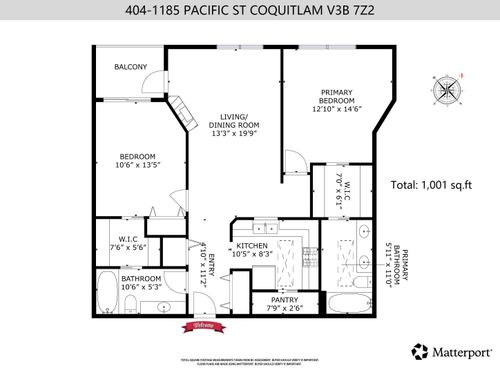 404-1185 Pacific St, Coquitlam, BC, V3B7Z2 | Card Image