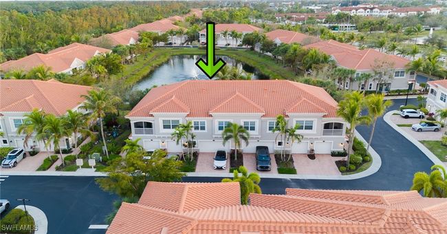 Drone / aerial view featuring a residential view and a water view | Image 28