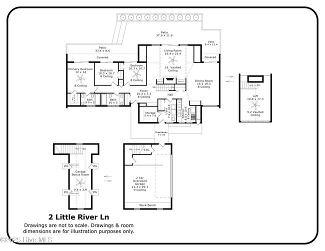 2 Little River Ln, House other with 3 bedrooms, 2 bathrooms and 2 parking in Whispering Pines NC | Image 72