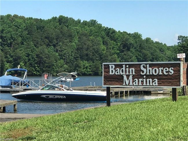 Community boat ramp & day docks for temporary parking located at the Badin Shores Marina | Image 49
