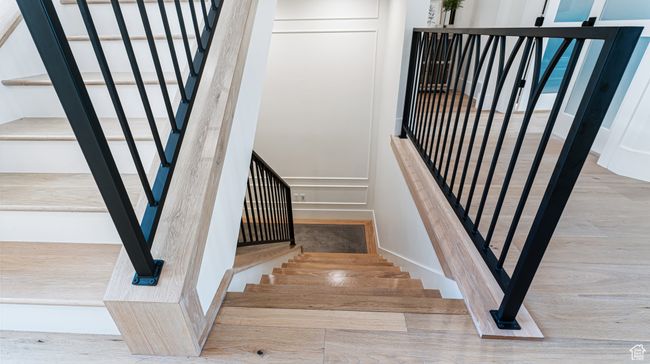Stairs with wood finished floors | Image 29