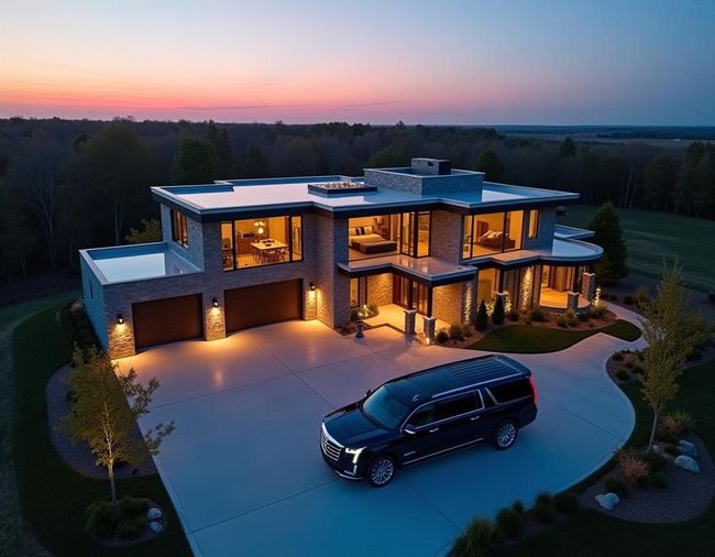 View of front of property with a garage | Image 11
