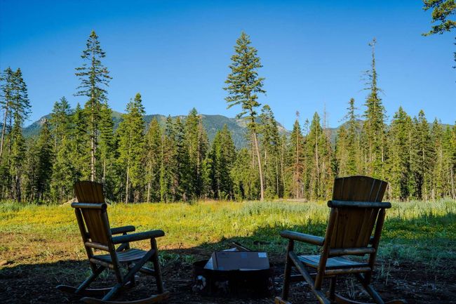 View of yard with a forest view and a mountain view | Image 64