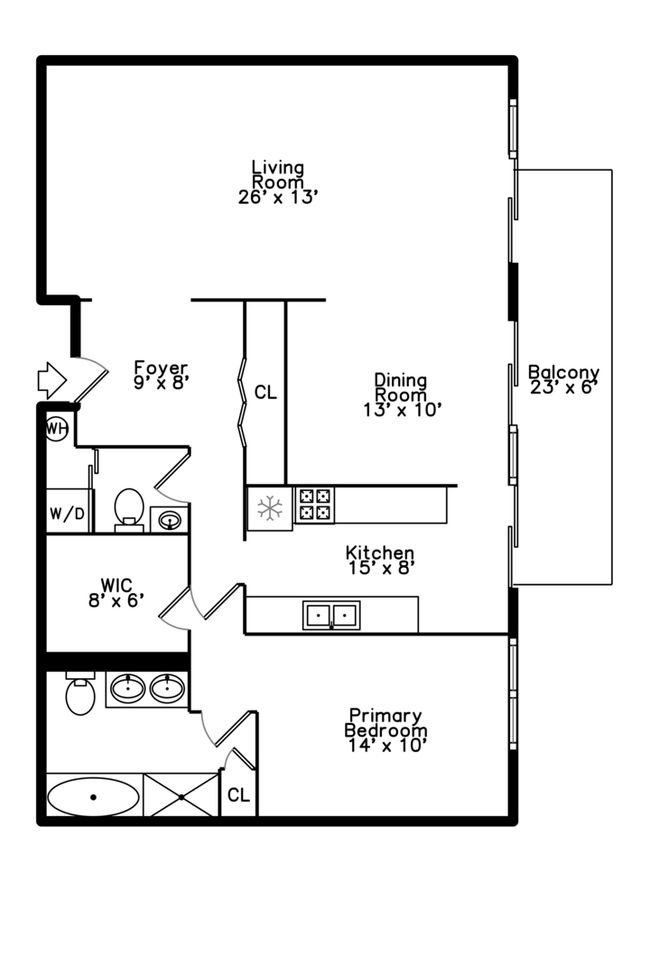 APT-208 - 2 S Atrium Way, Condo with 1 bedrooms, 2 bathrooms and 2 parking in Elmhurst IL | Image 26