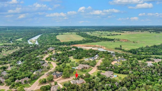 Aerial view of home in proximity to Brazos River | Image 33