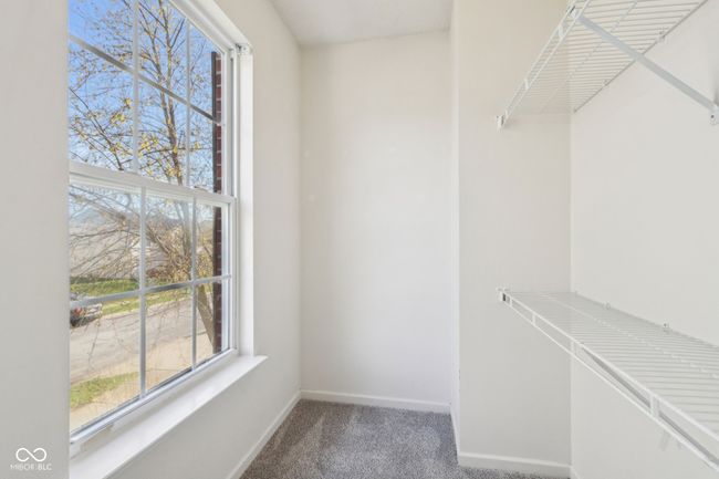 walk in closet with carpet floors | Image 60