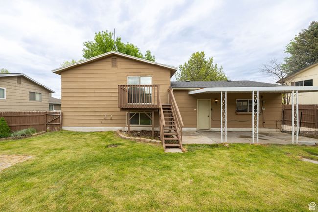 Back of property with a patio area and stairway | Image 28