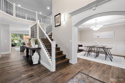 The grand 2-story entry is light and bright. You'll love the millwork throughout. | Image 3