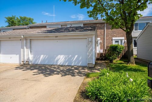 349 E Roland Dr, GLENDALE HEIGHTS, IL, 60139-1737 | Card Image