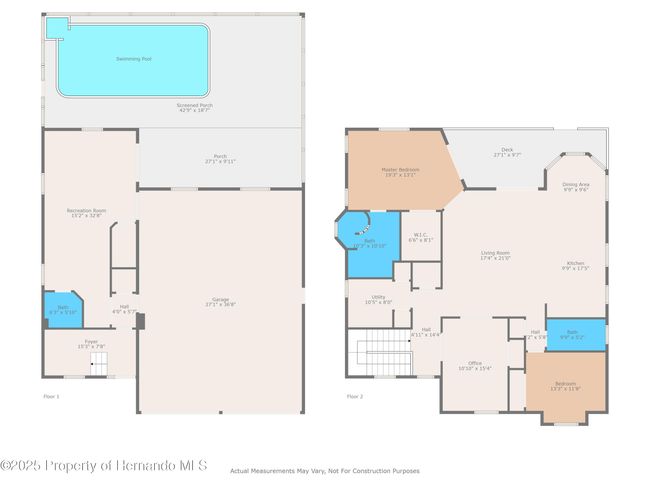 4187 Diaz Ct, House other with 3 bedrooms, 2 bathrooms and null parking in Hernando Beach FL | Image 90