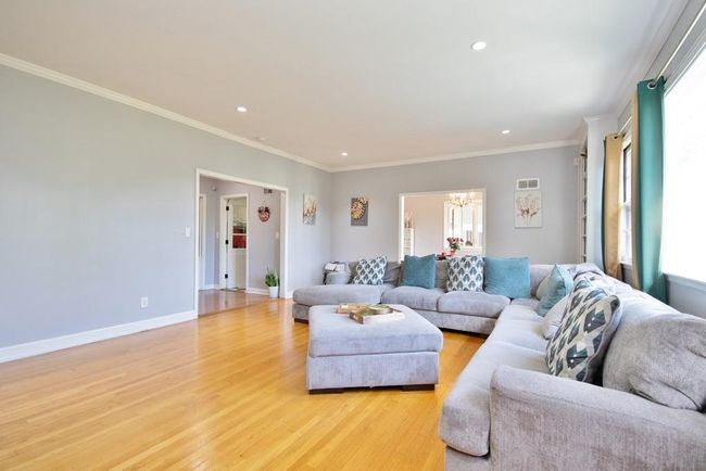 Living Room has hardwood floors and recessed lighting | Image 12