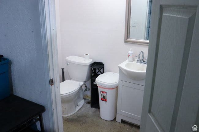 Bathroom with vanity and toilet | Image 14