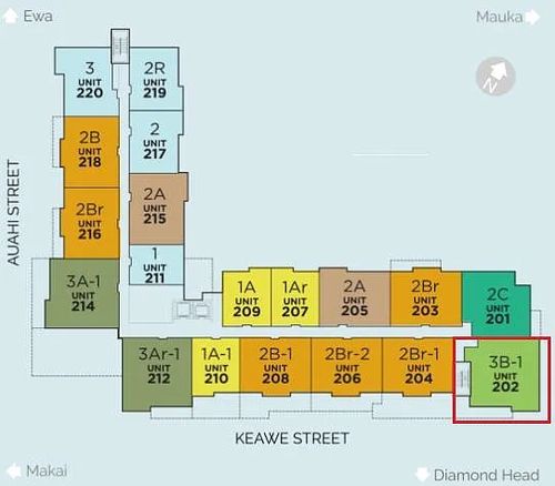 202-400 Keawe St, Honolulu, HI, 96813-5950 | Card Image