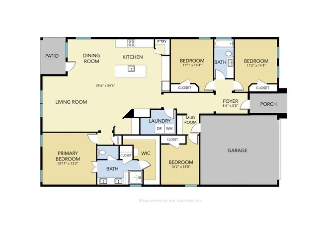 15532 Balham Pass, House other with 4 bedrooms, 2 bathrooms and null parking in Justin TX | Image 4