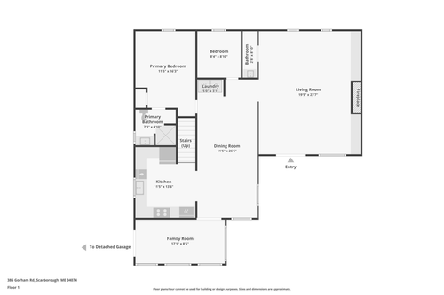 386 Gorham Rd, Scarborough, ME, 04074-9508 | Card Image