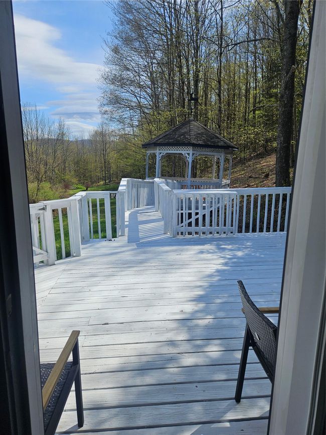 Wooden terrace with a gazebo | Image 7