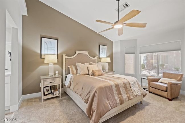 The redesigned master retreat offers a spa-inspired bathroom with dual sinks, a walk-in shower, & beautiful finishes. STUNNING! | Image 22