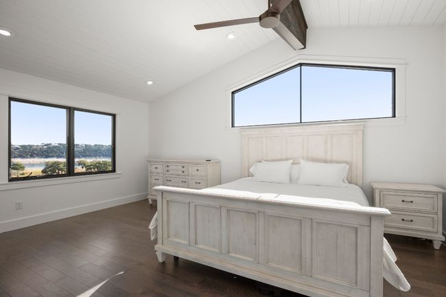 Incredible views of the lake and treetops from the upstairs bedroom. | Image 24