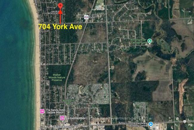 704 York Ave, House other with 3 bedrooms, 1 bathrooms and 6 parking in Sauble Beach ON | Image 40