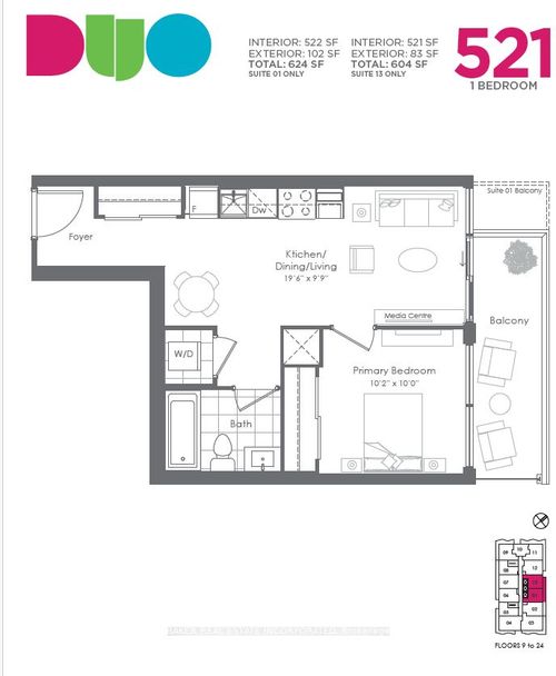 1801-260 Malta Ave, Brampton, ON, L6Y6H8 | Card Image