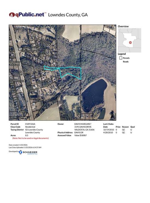 00 Davis Dr, Valdosta, GA, 31606 | Card Image