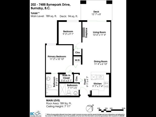 202 - 7488 Byrnepark Walk, Condo with 2 bedrooms, 2 bathrooms and 1 parking in Burnaby BC | Image 21