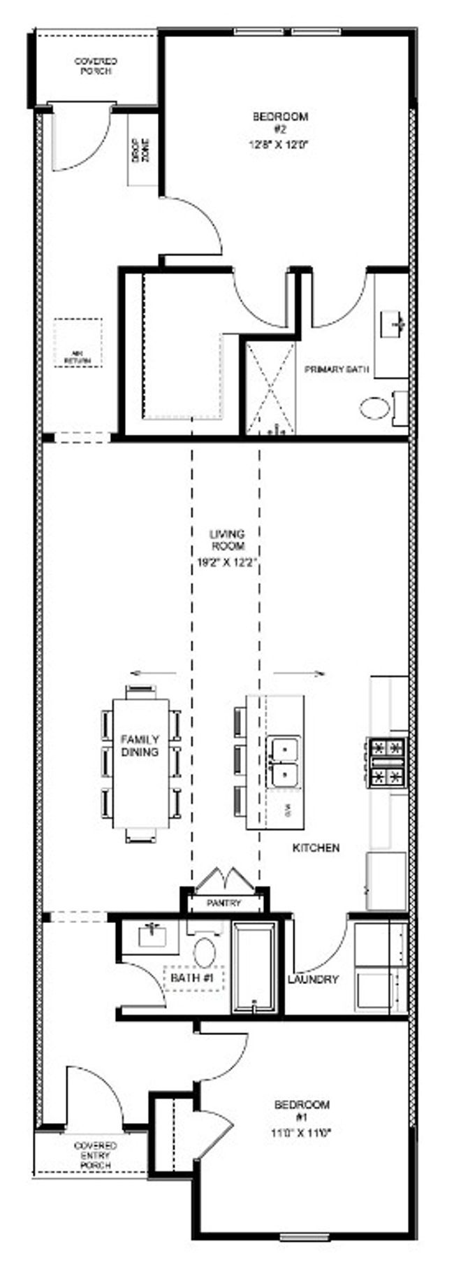Interior Townhome by Holland Homes LLC. All plans, pricing, and specifications are subject to change without notice. | Image 4