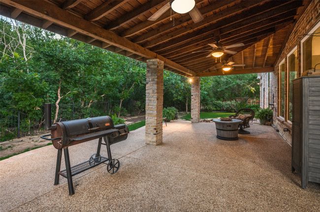 Another lovely view of covered back patio | Image 33