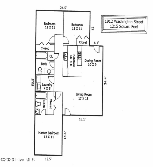 1912 Washington St, Wilmington, NC, 28401-6714 | Card Image