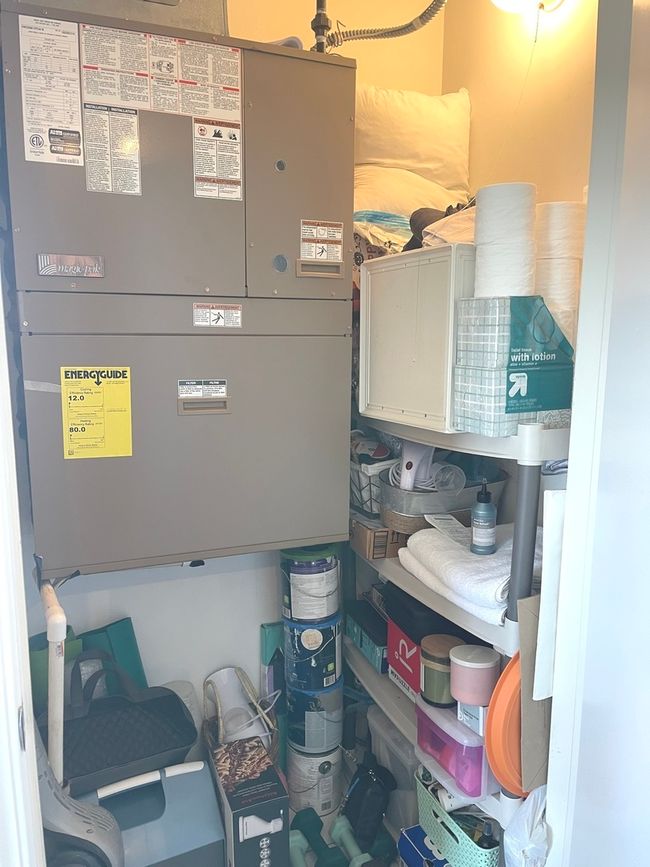 HVAC unit in utility closet in kitchen. | Image 13