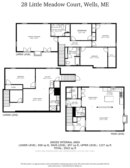 28 Little Meadow Ct, Wells, ME, 04090-6174 | Card Image
