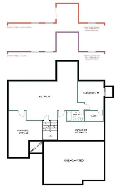 *OPTIONAL* Sheffield Lower Level Finish- You can add an addtl 1031 Sq Ft! | Image 3