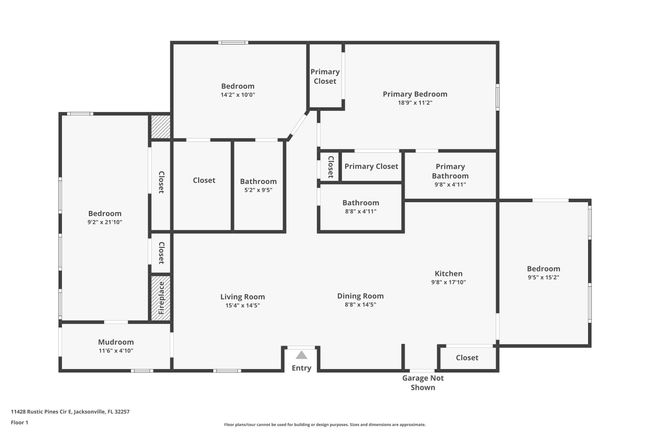 11428 Rustic Pines Cir E, House other with 4 bedrooms, 3 bathrooms and null parking in JACKSONVILLE FL | Image 36