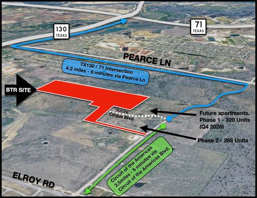TBD Circuit Of The Americas Boulevard, Del Valle, TX, 78617 | Card Image