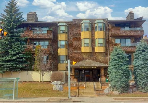 408 - 3719B 49 Street Nw, Home with 1 bedrooms, 1 bathrooms and 1 parking in Calgary AB | Card Image