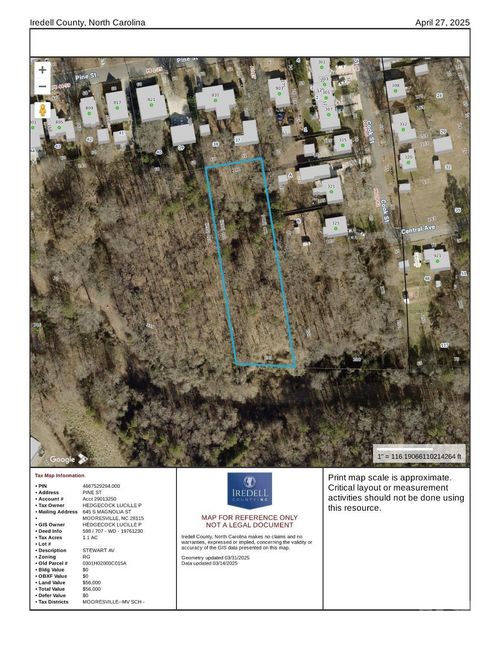 0 Pine St, Mooresville, NC, 28115 | Card Image