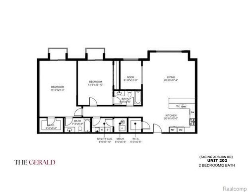202-1760 E Auburn Rd, Rochester Hills, MI, 48307-5509 | Card Image