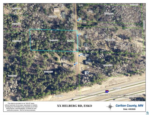 XX Helberg Rd, Esko, MN, 55733 | Card Image