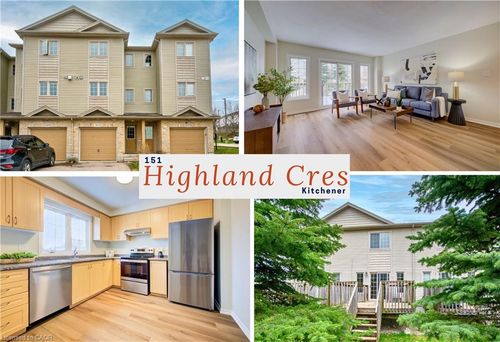 151 Highland Cres, Kitchener, ON, N2M0A1 | Card Image