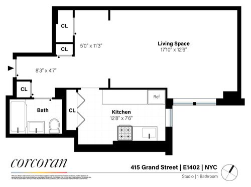 e1402-415 Grand St, New York, NY, 10002-4767 | Card Image