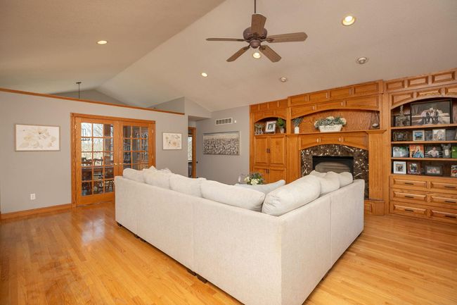 Custom Built-ins Surrounding Gas Fireplace | Image 6