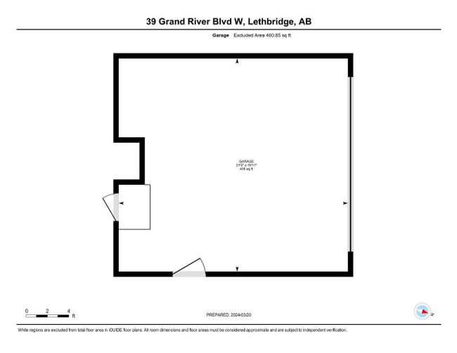 39 Grand River Boulevard W, Home with 4 bedrooms, 3 bathrooms and 4 parking in Lethbridge AB | Image 40